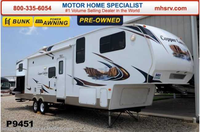 2012 Keystone Copper Canyon Bunk House W/3 Slides &amp; Exterior Kitchen