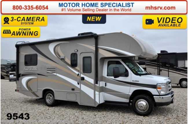 2015 Thor Motor Coach Four Winds 22E W/Heated Tanks, 3 Cams &amp; Pwr. Awning