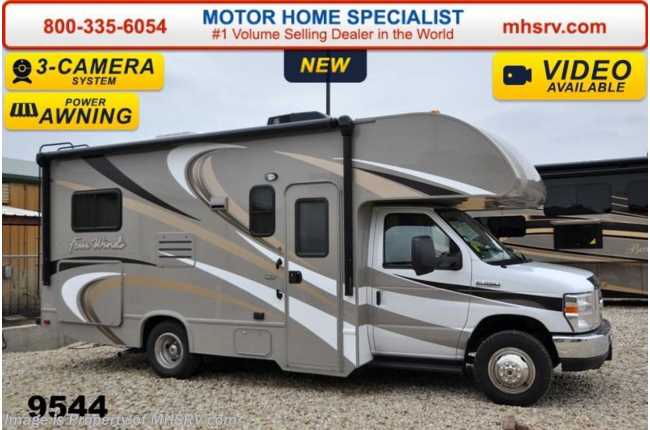 2015 Thor Motor Coach Four Winds 22E W/Heated Tanks, 3 Cams &amp; Pwr Awning