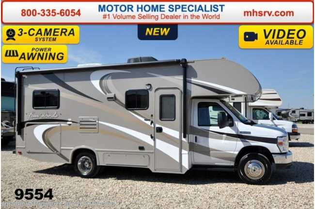 2015 Thor Motor Coach Four Winds 24C W/ Slide, 3 Cam, TV &amp; Pwr. Awning