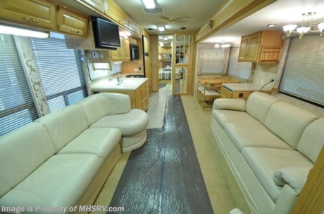 &lt;a href=&quot;http://www.mhsrv.com/other-rvs-for-sale/alfa-rv/&quot;&gt;&lt;img src=&quot;http://www.mhsrv.com/images/sold-alfa.jpg&quot; width=&quot;383&quot; height=&quot;141&quot; border=&quot;0&quot; /&gt;&lt;/a&gt;
Georgia RV Sales RV SOLD 5/2/10 - 2005 Alfa See Ya model 1004 with 2 slides and 29,550 miles. This unit is approximately 39’1” in length and features a Caterpillar 350 HP diesel engine, Allison 6-speed transmission, Freightliner raised rail chassis, Xantrex inverter, 7500 diesel generator, leveling jack system, backup camera with audio, TV, exterior TV, Kingdome satellite, cab radio, Coleman basement ducted A/C, air brakes, cruise, tilt, telescope, Smart Wheel, power visors, cab fans, heated power mirrors, 6-way power driver’s seat with 3-point seat belts, Clarion 6-disc CD changer, ceramic tile, VCR, micro/convection oven, gas stove top, gas oven, electric/gas water heater, Norcold 4-door refrigerator with ice maker, washer/dryer combo, private commode, dual pane glass, (2) J-knife sofa, dinette with 2 additional chairs, 7’6” ceilings, fantastic vents, solid surface counters, queen bed, wardrobe closet, pull out cargo tray, 50 amp service, roof ladder, power steps, wheel simulators, bra, exterior trash bin, exterior shower, air horns, slide-out awning toppers, window awnings, power patio awning and more. 