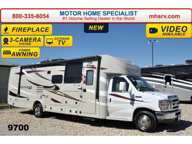 New 2015 Coachmen Concord 300DS Banner Ed. W/3 Cam, Swivel Seats & Fireplace available in Alvarado, Texas