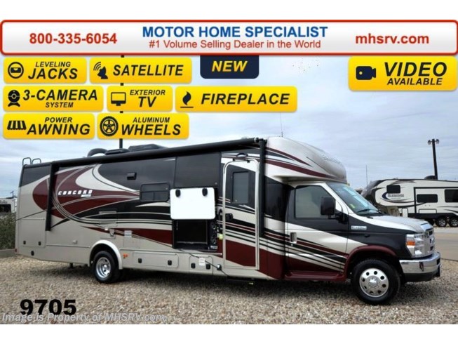 New 2015 Coachmen Concord 300DS Banner W/Jacks, Sat, 3 Cam & Fireplace available in Alvarado, Texas