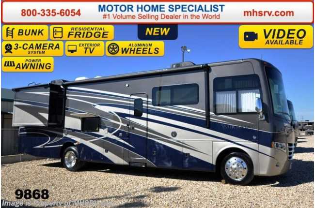 2015 Thor Motor Coach Miramar 34.3 Bunk House W/King, Pwr OH Bunk, 22K Chassis