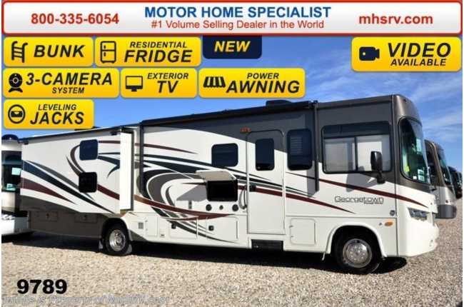 2015 Forest River Georgetown 351DS W/Bunk Bed, Res Fridge, 5 TV &amp; OH Bunk