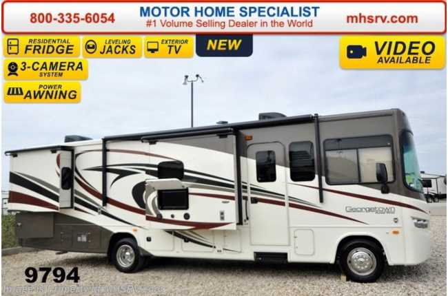 2015 Forest River Georgetown 328TS W/3 Slide, Res Fridge, 3 Cam