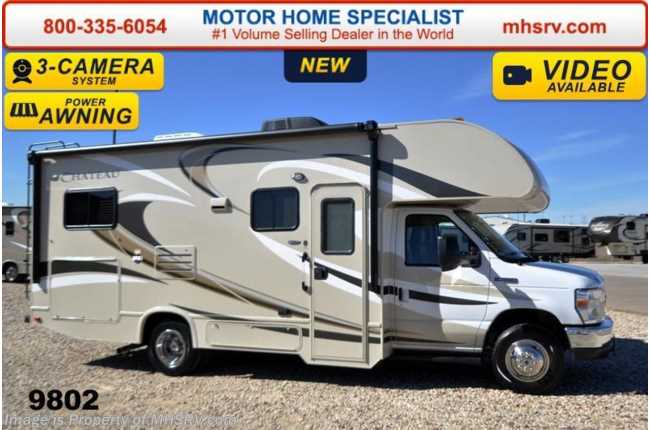 2015 Thor Motor Coach Chateau 24C With Slide, Power Awning &amp; 3 Cam