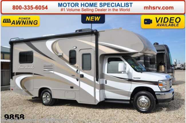2015 Thor Motor Coach Four Winds 22E W/Heated Tanks, Power Awning &amp; Back Up Cam