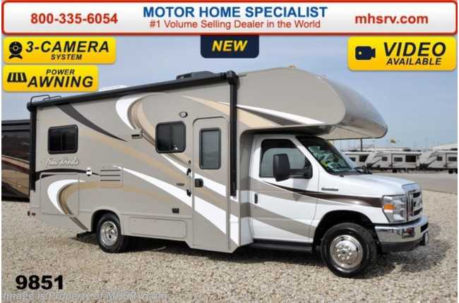 2015 Thor Motor Coach Four Winds 24C W/ Slide, 3 Cams, 39&quot; TV &amp; Pwr. Awning