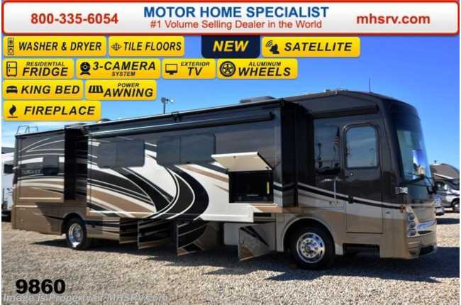 2015 Thor Motor Coach Tuscany XTE 40GQ  46&quot; TV, King Bed, Stack W/D, Sat