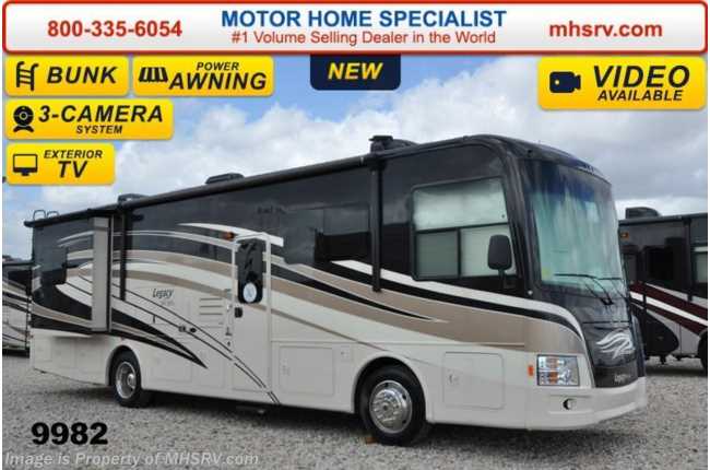 2015 Forest River Legacy 340BH-300 Bunk Model &amp; Ext. TV