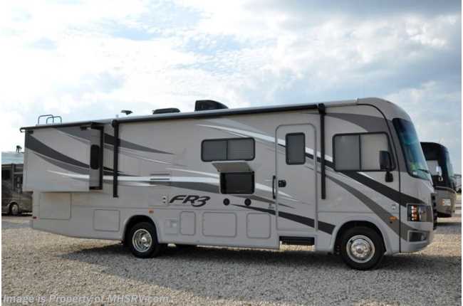 2015 Forest River FR3 30DS W/King Bed, 3 Cams, Power Bunk, Jacks