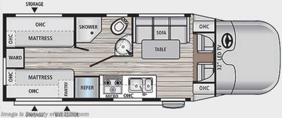 2015 Dynamax Corp REV 24TB With Two Beds Floorplan