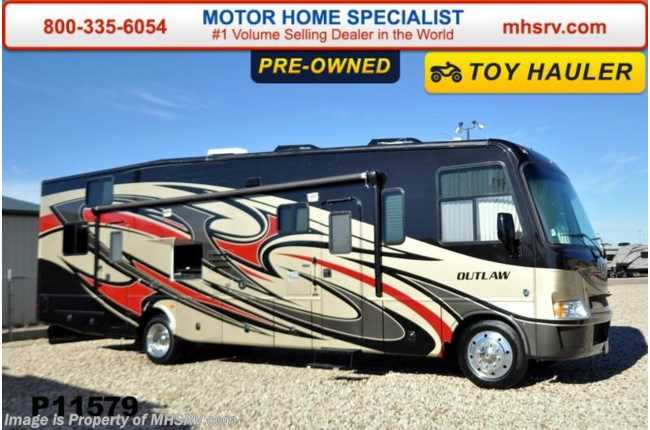 2013 Thor Motor Coach Outlaw Toy Hauler Class A Toy Hauler  W/Slide 3611
