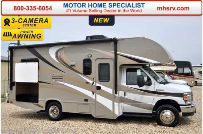 2016 Thor Motor Coach Four Winds 22E W/3 Cam, Pwr. Awning &amp; Heated Tanks
