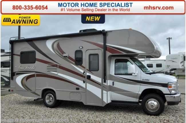 2016 Thor Motor Coach Four Winds 22E W/Back-Up Cam, Pwr. Awning &amp; Heated Tanks