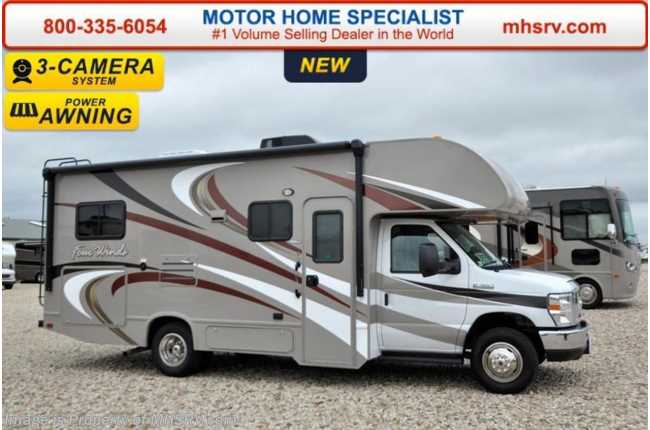 2016 Thor Motor Coach Four Winds 24C W/Slide, Pwr Awning, Heated Tanks, 3 Cams