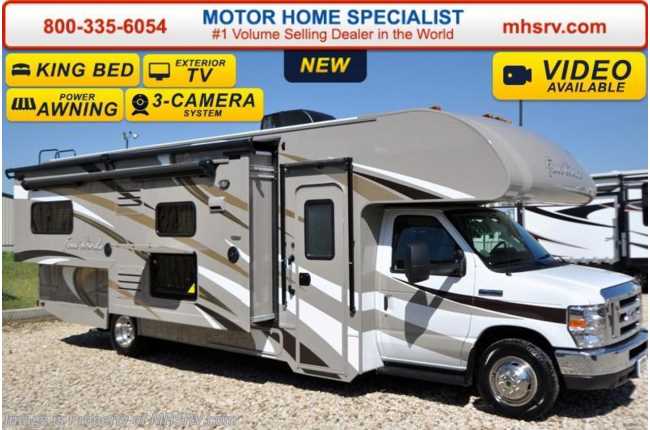 2016 Thor Motor Coach Four Winds 28F W/Bedroom TV, Ext. TV, King Bed, 15K BTU A/C