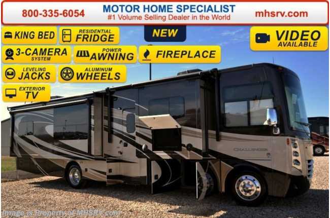 2016 Thor Motor Coach Challenger 37KT W/ Theater Seats, King Bed, Res. Fridge