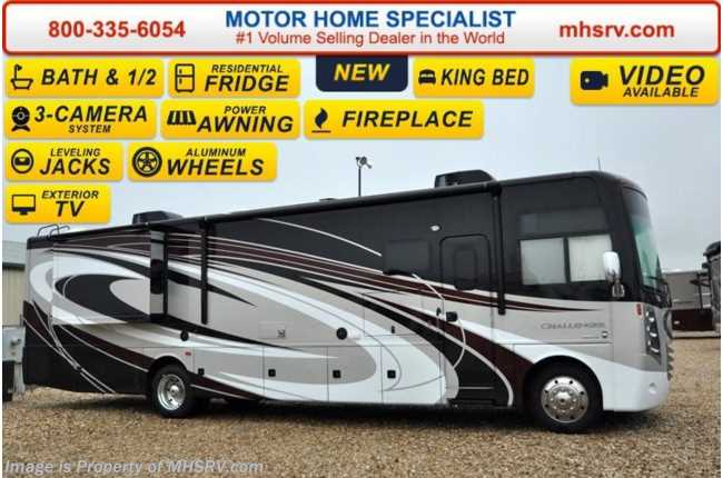 2016 Thor Motor Coach Challenger 37LX Bath &amp; 1/2, Theater Seats, King Bed
