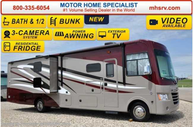 2016 Coachmen Mirada 35BH Bath &amp; 1/2, Bunk Model W/Ext. TV &amp; Bunk TVs