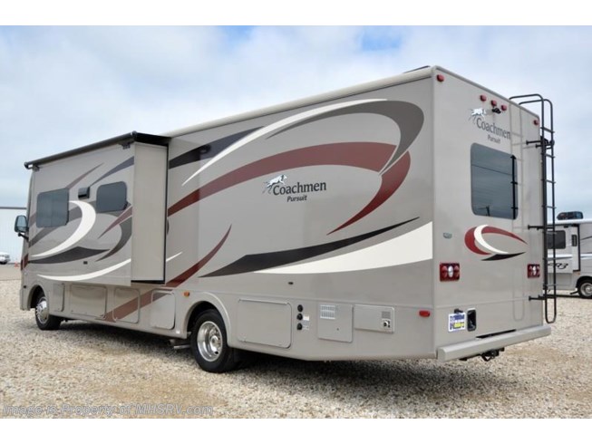 2016 Pursuit 33BHP Bunks, Pwr. Bunk, 2 Slides, 5 TVs & 3 Cams by Coachmen from Motor Home Specialist in Alvarado, Texas