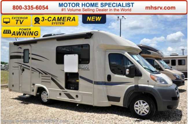 2016 Coachmen Orion 24RB W/Ext. TV, Heated Tanks, 3 Cams