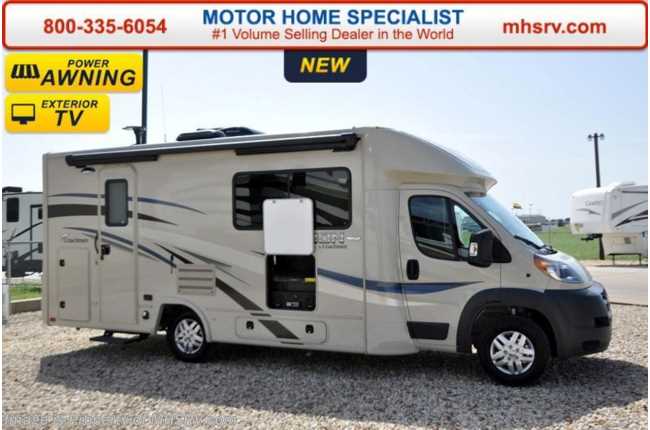 2016 Coachmen Orion 24RB W/ Ext TV, Heated Tanks, 3 Cams