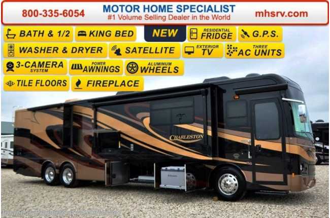 2016 Forest River Charleston 430RB Bath and 1/2 Tag Axle Luxury Diesel