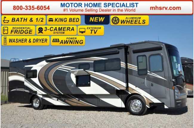 2016 Thor Motor Coach Tuscany XTE 40AX Bath &amp; 1/2 W/3 Slides, King Bed, Stack W/D