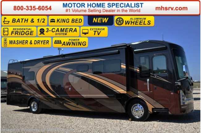2016 Thor Motor Coach Tuscany XTE 40AX Bath &amp; 1/2 W/3 Slides, King Bed, Stack W/D