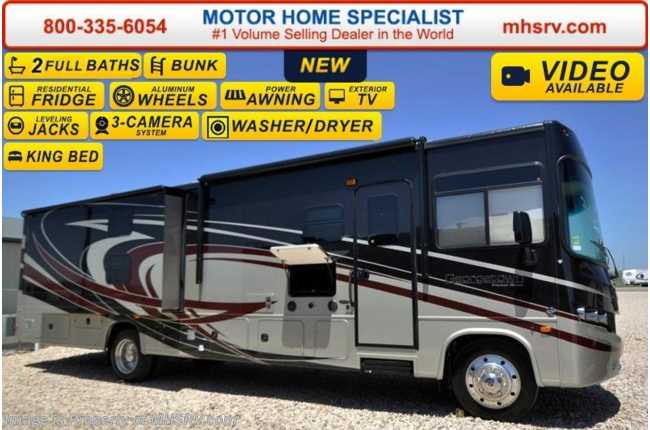 2016 Forest River Georgetown 364TS Bunk House, 2 Bath, Full Paint, W/D