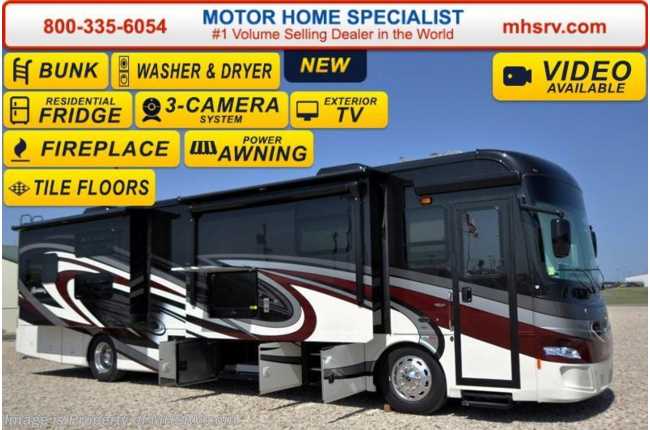 2016 Forest River Berkshire XL 40BH-380 W/ Bunks, 380 HP, Stack W/D, Tile