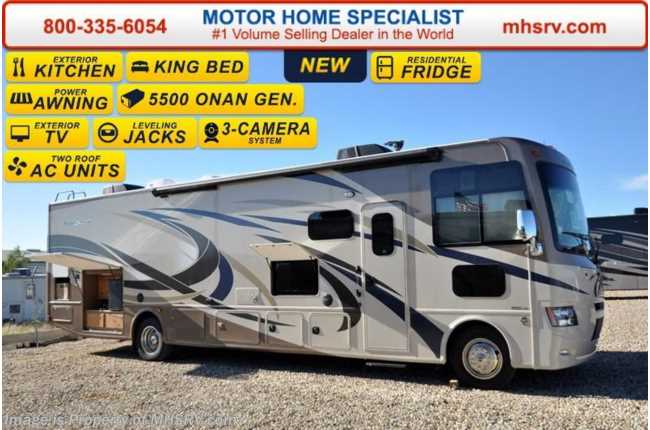 2016 Thor Motor Coach Windsport 34F W/ Jacks, Ext. TV, Pwr OH Bunk, King Bed