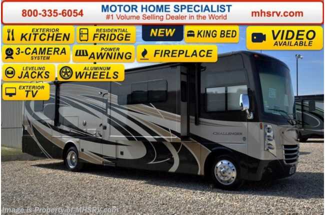 2016 Thor Motor Coach Challenger 36TL W/Theater Seats, King Bed, 50 Inch TV