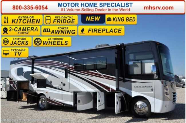 2016 Thor Motor Coach Challenger 36TL W/Theater Seats, King Bed &amp; 50 Inch TV