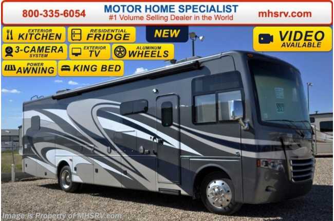 2016 Thor Motor Coach Miramar 33.5 W/FBP, Ext Kitchen, King Bed, Theater Seating