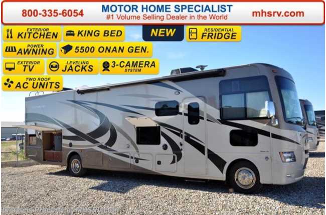 2016 Thor Motor Coach Windsport 34F W/Jacks, Ext. TV, Pwr OH Bunk, King Bed
