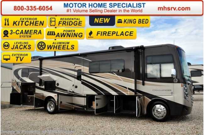 2016 Thor Motor Coach Challenger 36TL W/ Theater Seats, King Bed, 50 Inch TV
