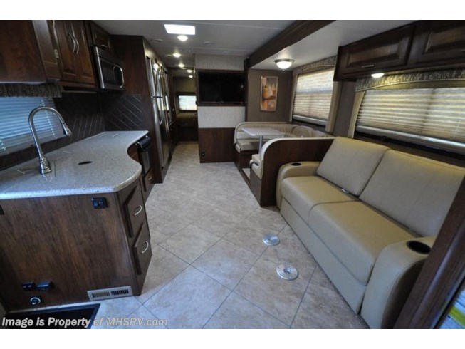 2016 Coachmen Mirada 35KB Ext Kitchen, King, Bedroom TV & Ext TV - Used Class A For Sale by Motor Home Specialist in Alvarado, Texas