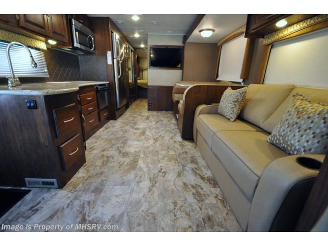 2016 Coachmen Mirada 35KB W/FBP, King, Pwr OH Bunk, Ext TV - New Class A For Sale by Motor Home Specialist in Alvarado, Texas