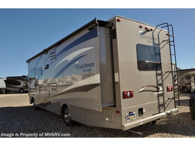 2016 Pursuit 30FW Pwr Bunk, Ext. Kitchen, Ext. TV, 2 A/C, 3 Cam by Coachmen from Motor Home Specialist in Alvarado, Texas