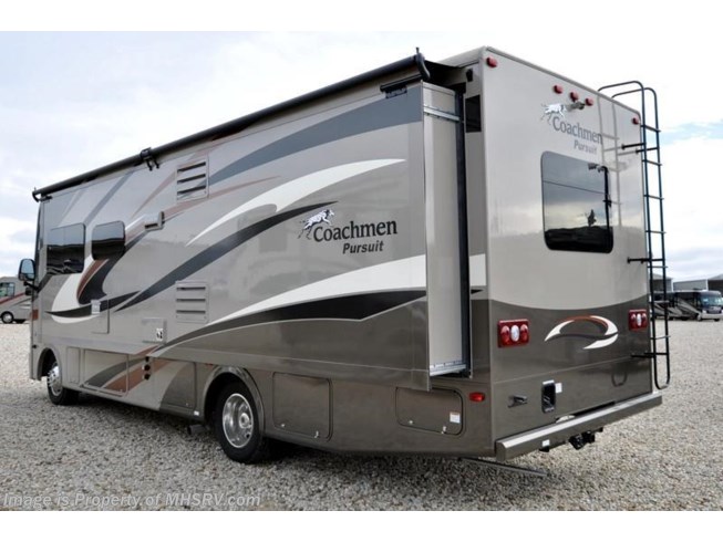 2016 Pursuit 30FW Pwr Bunk, Ext Kitchen, Ext. TV, 2 A/C, 3 Cam by Coachmen from Motor Home Specialist in Alvarado, Texas