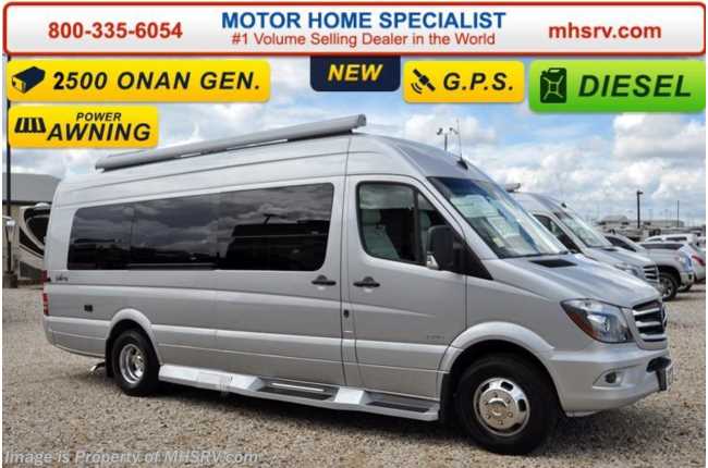 2016 Coachmen Galleria Sprinter Diesel 24ST With Pwr. Awning, Back up Cam