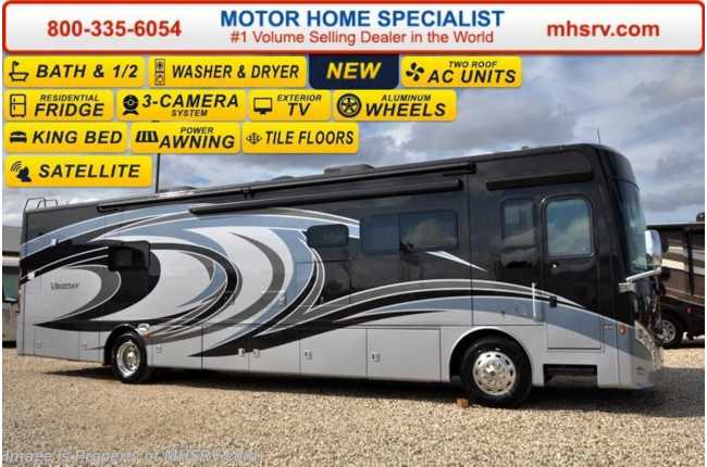 2016 Thor Motor Coach Venetian A40 Bath &amp; 1/2 W/400HP, King, 8KW Gen