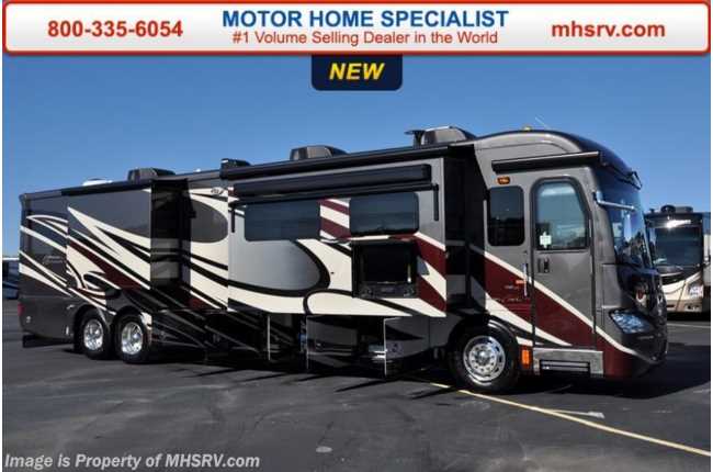 2016 American Coach American Revolution 42T Bath &amp; 1/2 Luxury RV for Sale at MHSRV.com