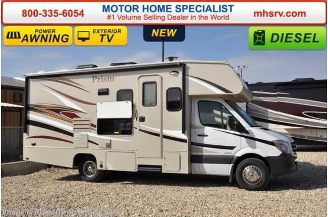 2016 Coachmen Prism 2200LE With Ext. TV &amp; Heated Tanks