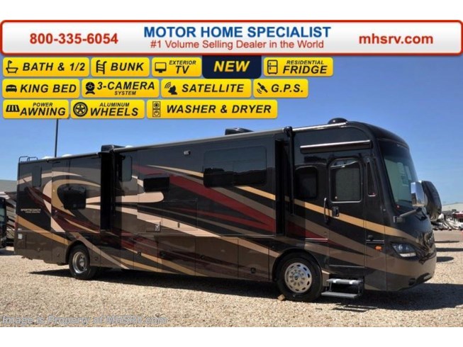 New 2017 Coachmen Cross Country 404RB Bath & 1/2, King, Power Bunk, Stack W/D available in Alvarado, Texas
