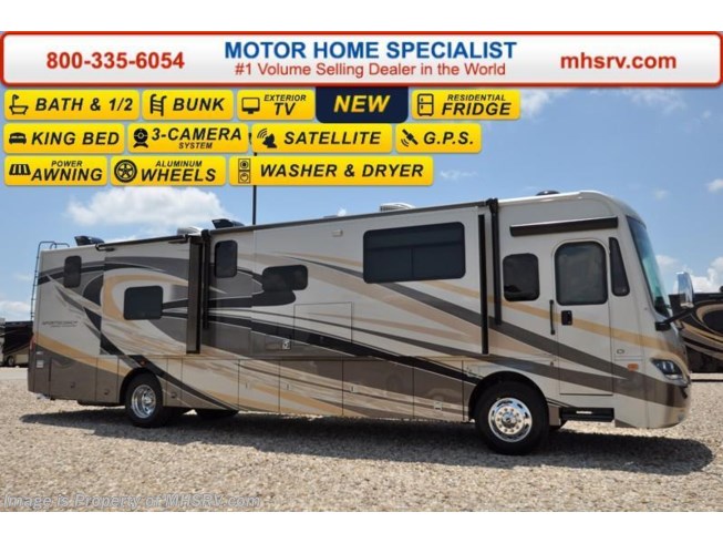 New 2017 Coachmen Cross Country 404RB Bath & 1/2, Pwr Salon Bunk, King Bed and W/D available in Alvarado, Texas
