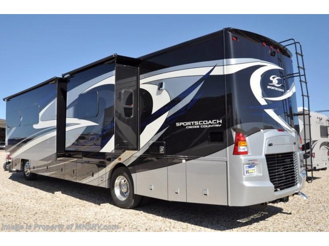 2017 Cross Country 404RB Bath & 1/2, Pwr Salon Bunk, W/D and King Bed by Coachmen from Motor Home Specialist in Alvarado, Texas